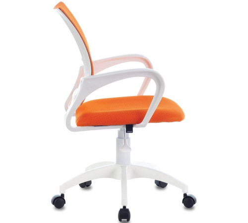 Кресло Brabix Fly MG-396W белый/оранжевый