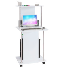 Компьютерный стол Сокол КСТ-12 белый