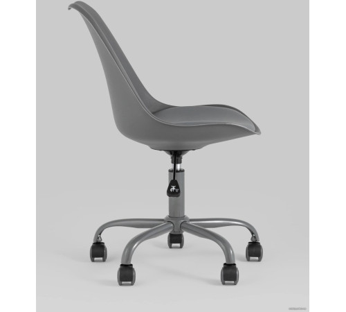 Офисное кресло Stool Group Blok пластиковый серый