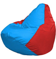 Кресло-мешок Flagman Груша Мини L Г0.1-279 голубой/красный