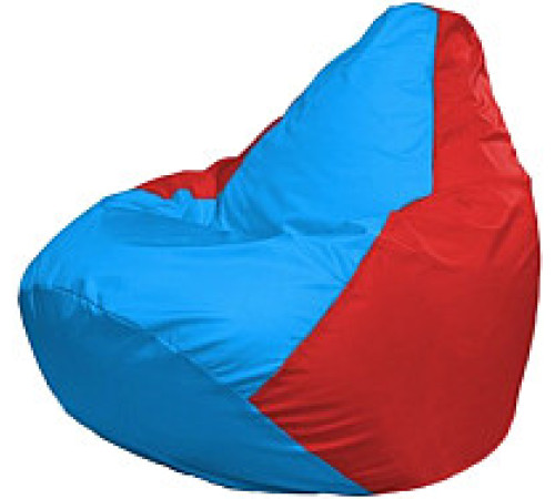 Кресло-мешок Flagman Груша Мини L Г0.1-279 голубой/красный