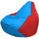 Кресло-мешок Flagman Груша Мини L Г0.1-279 голубой/красный