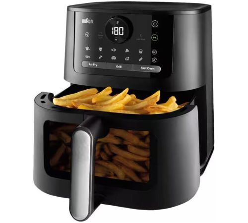 Аэрогриль аэрофритюрница Braun MultiFry 5 Air Fryer 3-i-n1 HF5075IBK