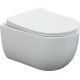 Унитаз подвесной Berges Wasserhaus Ventas Rimless + Visam Slim 525 EX-043237 с сиденьем