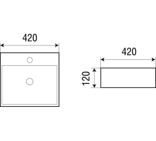 Умывальник WeltWasser Elbach 2177