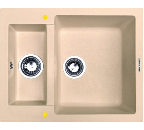Кухонная мойка Zigmund & Shtain Rechteck 600.2 топленое молоко