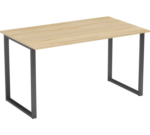 Стол Soma Bliss 120x66 дуб сонома/черный