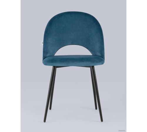 Стул Stool Group Меган AV 415-H58-08P велюр пыльно-синий