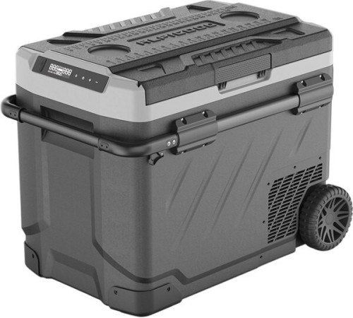 Компрессорный автохолодильник Alpicool ZGW51 черный, с адаптером GVE 12/24/115/230V