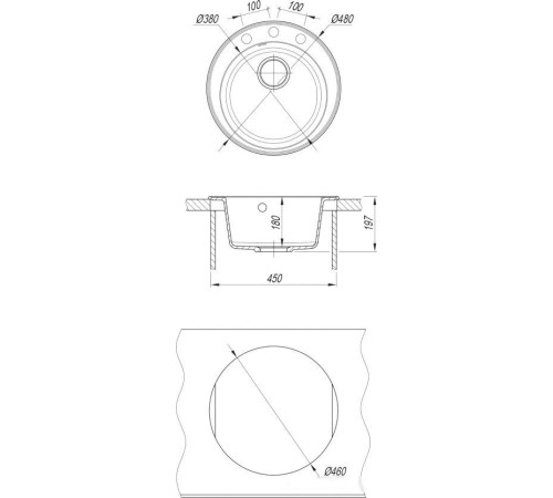 Кухонная мойка Dr. Gans Smart Пион дюна