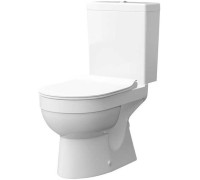 Унитаз напольный Керамин Бергамо Нова Slim МЛ 2-режим белый