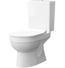 Унитаз напольный Керамин Бергамо Нова Slim МЛ 2-режим белый