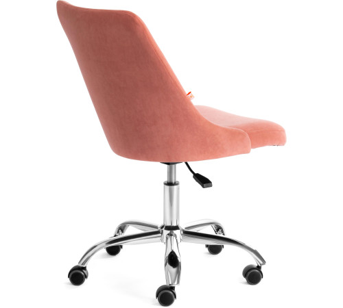 Кресло TetChair Swan флок, розовый