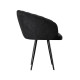 Стул DikLine 442 M18 черный/ножки черные