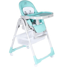 Высокий стульчик Sweet Baby City блестящий/синий