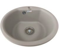 Кухонная мойка GranFest SMART GF-SM435 песочный