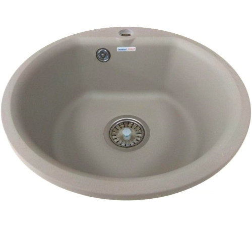 Кухонная мойка GranFest SMART GF-SM435 песочный