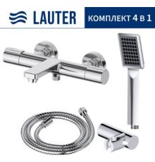 Смеситель Lauter 21YH50427-4 с лейкой Relexa Serene 21S00103