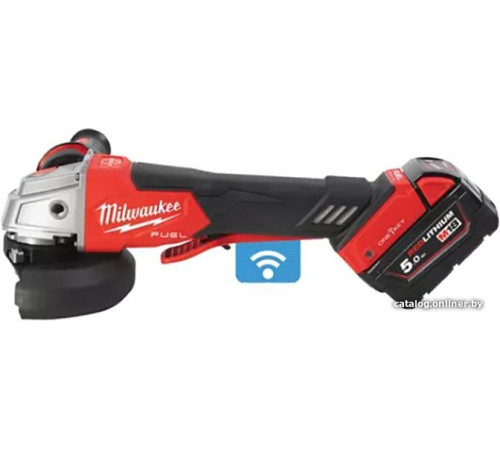 Угловая шлифмашина Milwaukee M18 ONEFSAG 125XPDB-502X Fuel 4933478435 с 2-мя АКБ