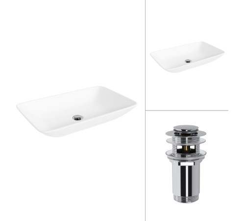 Умывальник Lauter 21540 + клапан 21190CH