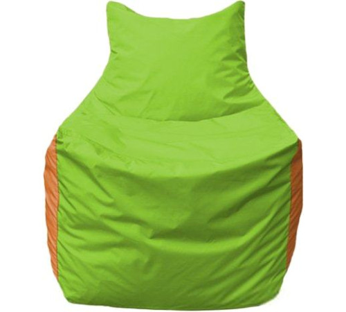 Кресло-мешок Flagman Фокс Ф2.1-163 салатовый/оранжевый