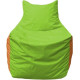 Кресло-мешок Flagman Фокс Ф2.1-163 салатовый/оранжевый