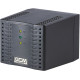 Стабилизатор напряжения Powercom TCA-1200 черный