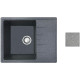 Кухонная мойка БелЭворс Mila грей
