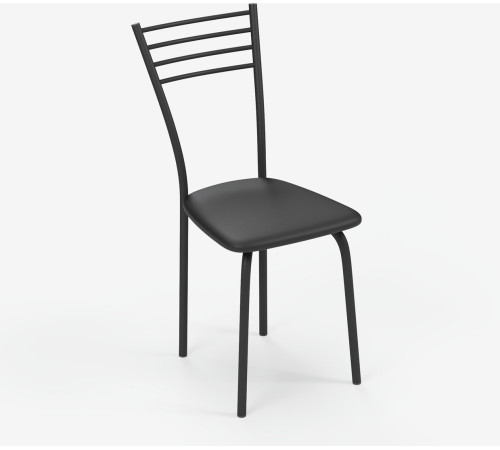 Стул Mio Tesoro Сигма черный/черный