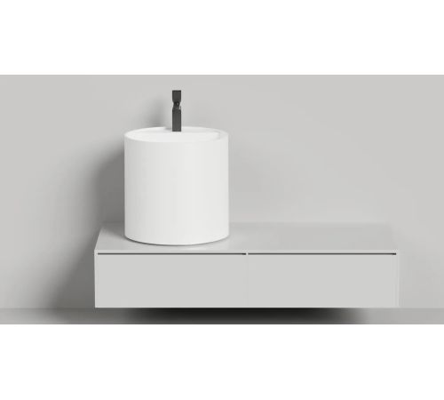 Умывальник Salini Armonia Round Top 03 130413TG S-Sense, глянцевый