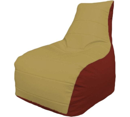 Кресло-мешок Flagman Бумеранг Б1.3-08 охра/красный