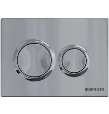 Панель смыва Berges Wasserhaus Novum 040063 хром