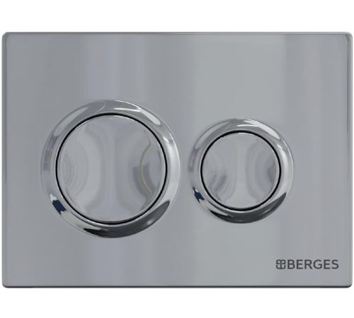 Панель смыва Berges Wasserhaus Novum 040063 хром