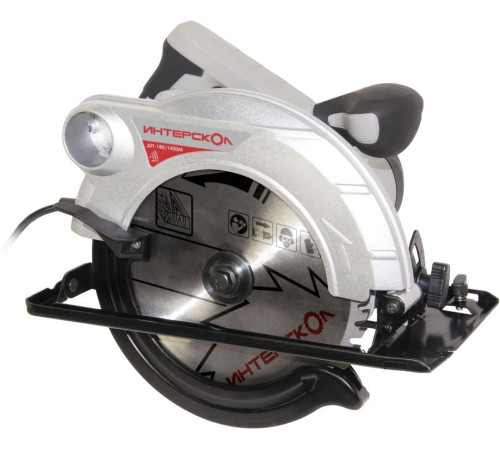 Дисковая циркулярная пила Интерскол ДП-185/1400М