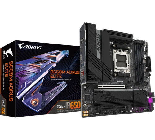 Материнская плата Gigabyte B650M Aorus Elite rev. 1.3