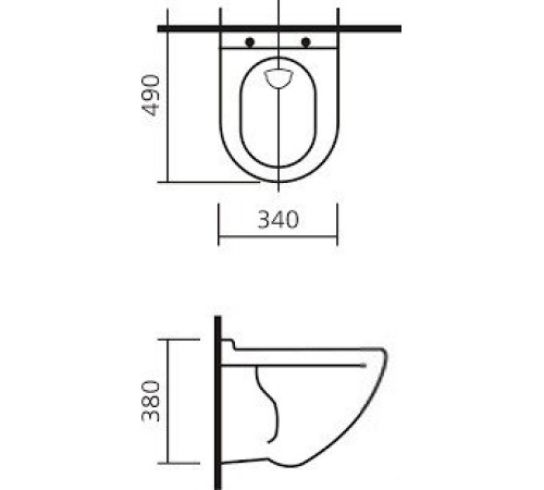 Унитаз Sanita Luxe Attica с пневмокрышкой
