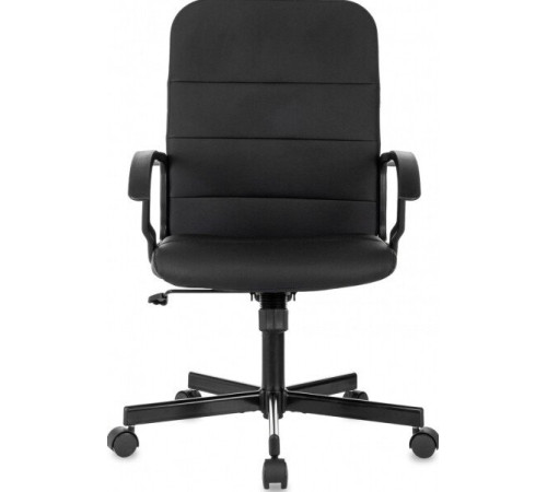Офисное кресло Бюрократ Triest черный, экокожа
