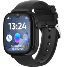 Детские умные часы Elari KidGram 4G черный