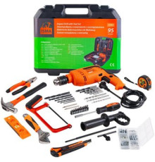 Безударная дрель ISMA 1095 набор оснастки