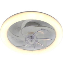 Припотолочная люстра Estares Fan Simple 65W+18W R-APP-480x125-BLACK/WHITE-220-IP20