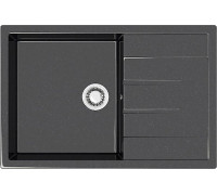 Кухонная мойка MARRBAXX Карельский камень модель 161/Q4 F161Q004 черный