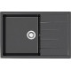 Кухонная мойка MARRBAXX Карельский камень модель 161/Q4 F161Q004 черный