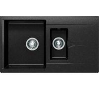 Кухонная мойка Polygran Brig-870 черный 16