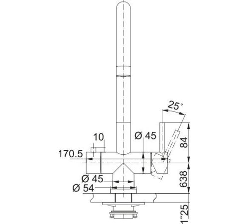 Смеситель Franke EOS Clear Water PVD 120.0745.586