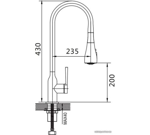 Смеситель Shevanik S163H