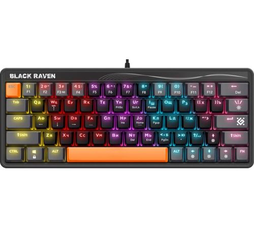 Клавиатура Defender Black Raven GK-417 45414