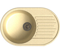 Кухонная мойка GranFest QUARZ Z-18 бежевый