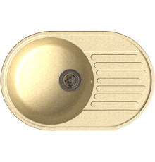 Кухонная мойка GranFest QUARZ Z-18 бежевый