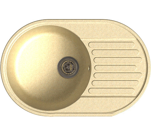 Кухонная мойка GranFest QUARZ Z-18 бежевый