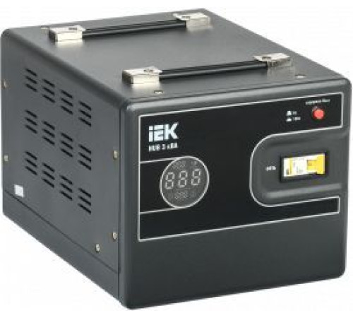 Стабилизатор напряжения IEK HUB 3 кВА IVS21-1-003-13